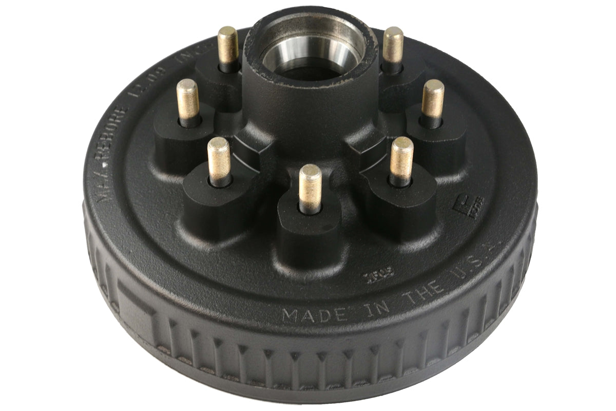 Dexter 7650050-03B Trailer Hub and Drum Assembly - 5,200-7000lb E-Z Lube  Axles - 12