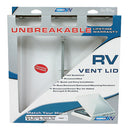 Camco 40161 Unbreakable Poly-carbonate Vent Lids White