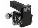 B&W Tow & Stow 3-Ball Mount - 2" Hitch - 3" Drop, 3-1/2" Rise - 10K - Black