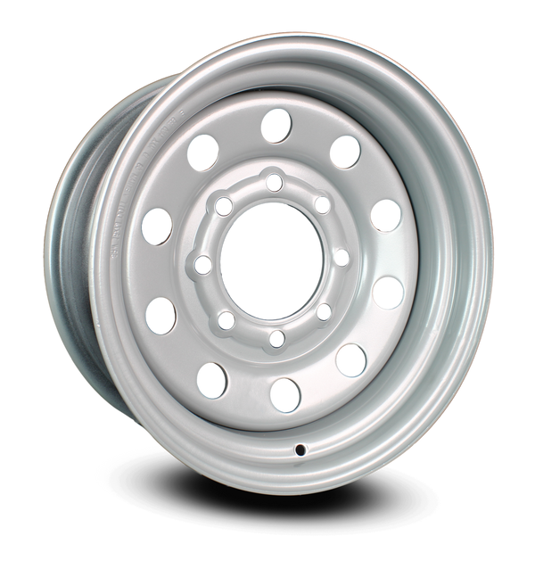 Tredit Tire & Wheel 16" x 6" 8 bolt silver Mod 65.5" bolt pattern