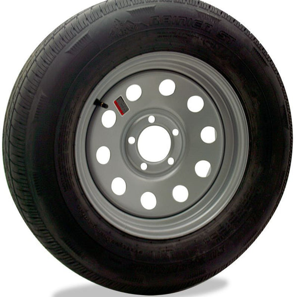 5 Lug Modular Wheel Assembly Radial Trailer Tire & Rim Assembly ST205 ...