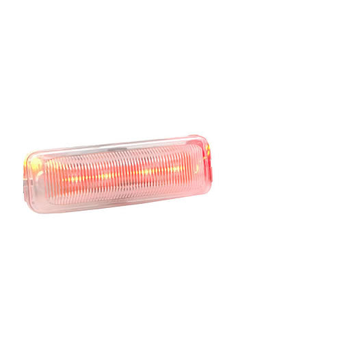 Truck-Lite LED Marker Light, Clear Lens. Red