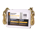 Kinedyne 3/8" by 20’ Grade 70 Grab Hook Chain Assembly - 1 Per Box