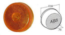 Truck-Lite 2-1/2" Reflector/Marker Light, Amber Incandescent.