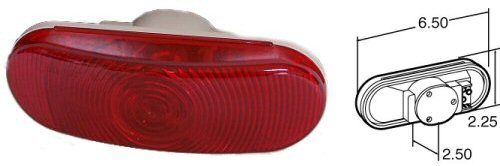 Truck-Lite Super 60™ Red Stop/Turn/Tail Light, Incandecent