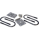 U- BOLT KIT; FITS 2-3/8" ROUND AXLES - 1/2" - 20 X6.25" LONG. INCLUDES 2 U-BOLTS, 2 TIE PLATES, 8 EXTRA LENGTH