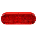 Truck Light LED, Red, Oval, 24 Diode, Stop/Turn/Tail