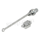 Three Piece Socket Door Holder with 10.00" Arm