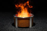 24" Breeo Smokeless Fire Pit - Patina w/ sear plate