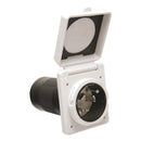 Mighty Cord Replacement RV Power Inlet - 50 Amp Twist Lock - White