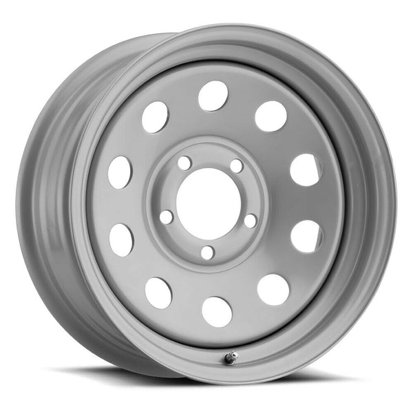 Tredit Tire and Wheel, 15x5 Trailer Wheel Silver Mod